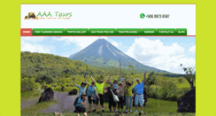 Desktop Screenshot of aaatourcostarica.com