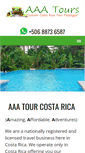 Mobile Screenshot of aaatourcostarica.com